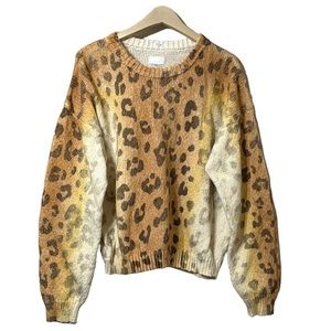 Mother The Jumper Shady Cat Sweater Size Large